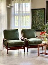 Load image into Gallery viewer, Mid-Century Pair of Armchairs With Accents