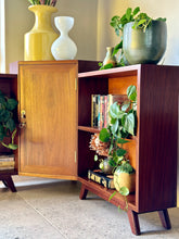 Load image into Gallery viewer, Mahogany Corner Multipurpose Cabinet/Bookshelf