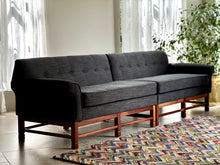 Load image into Gallery viewer, Modular Lounge Suite with a Two Tiered Corner Table