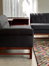 Load image into Gallery viewer, Modular Lounge Suite with a Two Tiered Corner Table