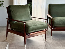 Load image into Gallery viewer, Mid-Century Pair of Armchairs With Accents