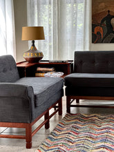 Load image into Gallery viewer, Modular Lounge Suite with a Two Tiered Corner Table