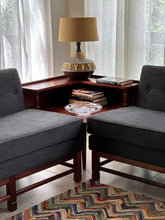 Load image into Gallery viewer, Modular Lounge Suite with a Two Tiered Corner Table
