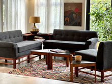 Load image into Gallery viewer, Modular Lounge Suite with a Two Tiered Corner Table