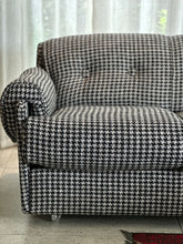 Load image into Gallery viewer, Retro Three-Seater Upholstered Couch