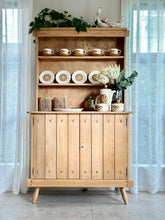 Load image into Gallery viewer, Vintage Bakker & Steyger Kitchen Dresser in Solid Oak