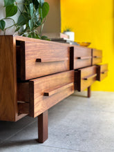 Load image into Gallery viewer, Kiaat Low Media Cabinet or Chest of Drawers