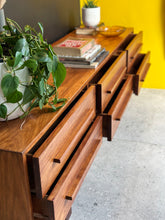 Load image into Gallery viewer, Kiaat Low Media Cabinet or Chest of Drawers