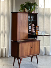 Load image into Gallery viewer, Drinks Cabinet & Drop-Fronted serving Tray