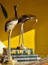 Load image into Gallery viewer, Set of Mid-Century Solid Brass Cranes