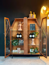 Load image into Gallery viewer, Retro Art Deco Display/Drinks Cabinet.