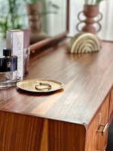 Load image into Gallery viewer, Mid-Century Dresser with Mirror & Stool