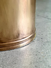 Load image into Gallery viewer, Large Vintage Brass Planter