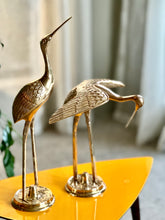 Load image into Gallery viewer, Set of Mid-Century Solid Brass Cranes