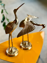 Load image into Gallery viewer, Set of Mid-Century Solid Brass Cranes