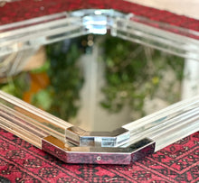 Load image into Gallery viewer, Hollywood Recency-Style Lucite & Chrome Mirror