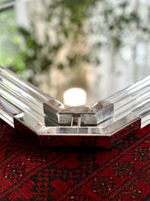Load image into Gallery viewer, Hollywood Recency-Style Lucite & Chrome Mirror