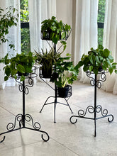 Load image into Gallery viewer, Retro Black Plant Stands - Sold Separately