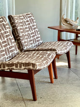 Load image into Gallery viewer, Pair of Mid-Century Slipper Chairs