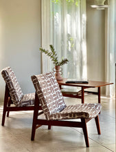 Load image into Gallery viewer, Pair of Mid-Century Slipper Chairs