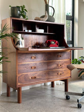Load image into Gallery viewer, Solid Kiaat Artecasa Bureau or Drinks Cabinet