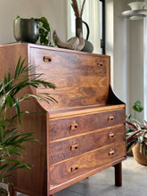 Load image into Gallery viewer, Solid Kiaat Artecasa Bureau or Drinks Cabinet