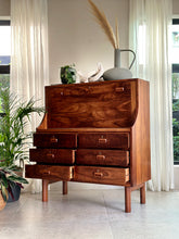 Load image into Gallery viewer, Solid Kiaat Artecasa Bureau or Drinks Cabinet