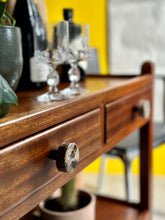 Load image into Gallery viewer, Vintage Two-Tier Drinks Trolley with Two Drawers