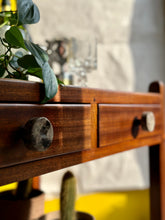 Load image into Gallery viewer, Vintage Two-Tier Drinks Trolley with Two Drawers