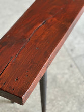 Load image into Gallery viewer, Steel & Sleeper Wood Bench