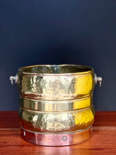 Load image into Gallery viewer, Vintage Brass and Copper Planter