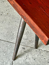 Load image into Gallery viewer, Steel & Sleeper Wood Bench