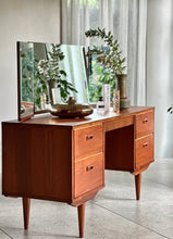 Load image into Gallery viewer, Mid-Century Frystark Teak Dresser with Stool