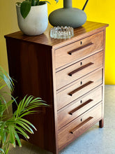 Load image into Gallery viewer, Vintage Kiaat Chest Of Drawers