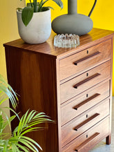 Load image into Gallery viewer, Vintage Kiaat Chest Of Drawers