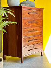 Load image into Gallery viewer, Vintage Kiaat Chest Of Drawers
