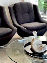 Load image into Gallery viewer, Pair of Retro Upholstered Zodiac Chairs