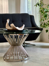Load image into Gallery viewer, Chrome & Glass Coffee Table