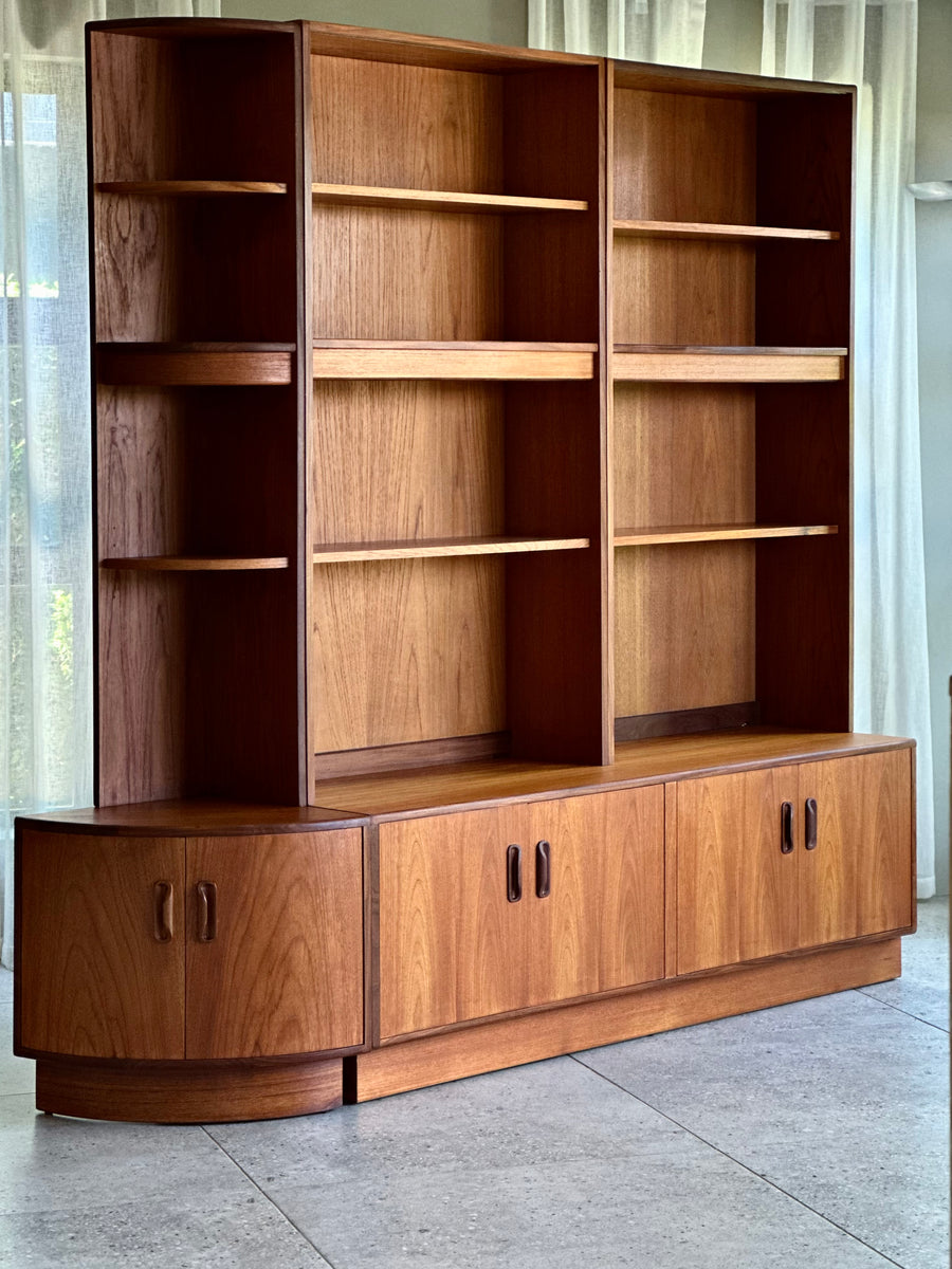 G CRAFTMAN G.SHELF 1200ウォールナット E-Gomme for G-Plan Teak Wall Unit – RE-TREND