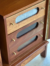 Load image into Gallery viewer, Pair of Mid-Century Twin Door Wardrobes