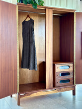 Load image into Gallery viewer, Pair of Mid-Century Twin Door Wardrobes