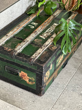 Load image into Gallery viewer, Vintage Steamship Trunk