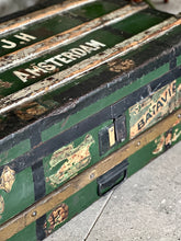 Load image into Gallery viewer, Vintage Steamship Trunk