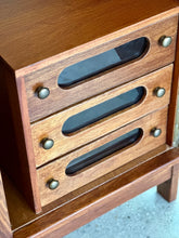 Load image into Gallery viewer, Pair of Mid-Century Twin Door Wardrobes