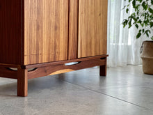 Load image into Gallery viewer, Pair of Mid-Century Twin Door Wardrobes