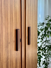 Load image into Gallery viewer, Pair of Mid-Century Twin Door Wardrobes