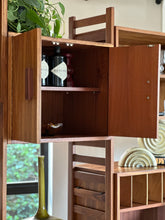 Load image into Gallery viewer, Mid-Century Modern Modular Unit - Kiaat Supports & Finish