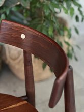 Load image into Gallery viewer, Mid-Century Imbuia Dining Set | 4 Chairs & Round Table