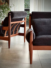 Load image into Gallery viewer, Pair of Solid Teak Armchairs