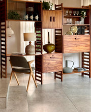 Load image into Gallery viewer, Mid-Century Modern Modular Unit - Kiaat Supports & Finish